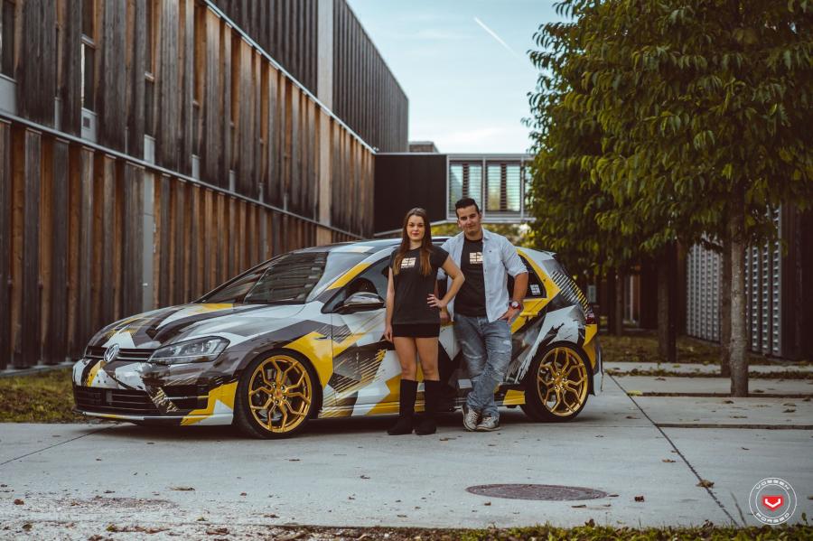  Volkswagen Golf R on Vossen Wheels (HC-3) 2017 года  (фото 25 из 36)